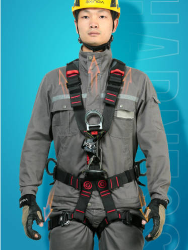 全身安全带高空作业登山救援五点式防坠落工业护腰保护 全身安全带高空作业登山救援五点式防坠落工业护腰保护