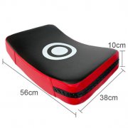 散打脚靶拳击加厚弧形跆拳道脚靶拳击训练防护脚靶