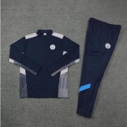 秋冬款足球训练服长袖球衣套装男比赛成人出场队服套头半拉链长裤